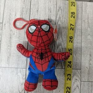Spider Man Marvel  Ty Plush Toy - Red and Blue